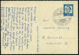 B.R.D. 1964 (20.7.) 2K-BPA.: DEUTSCHE SCHIFFSPOST/MS/BREMERHAVEN/BRMER/HELGOLAND/DIENST/BREMERHAVEN - HELGOLAND , Klar G - Maritiem