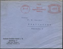 HAMBURG/ 11/ Verband/ Deutscher Reeder E.V. 1930 (30.9.) AFS Klar Auf Firmen-Bf. (Dü.E-1CEh) - - Marittimi