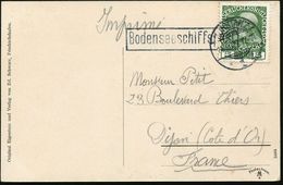 KONSTANZ/ *1l 1909 (11.9.) 1K-Gitter Auf EF Österreich 5 H. KFJ-Jubiläum , Grün (Mi.142 EF) + Blauschw. Ra.: Bodensee-sc - Schiffahrt