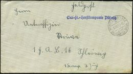 PÜTZNITZ FLUGPLATZ/ A/ DAMGARTEN (POM) 1939 (19.11.) Seltener 2K-Steg = PSt.I, Hauspostamt Fliegerhorst (Mi. 31 + 40.- E - Marittimi