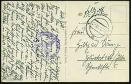 Danzig 1940 (23.9.) Stummer 2K (apt., Polnischer Stempel) = Tarnstempel Danzig + Viol. 1K-HdN: Feldpostnr. M 00292 = Sch - Marittimi