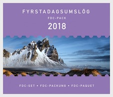 IJsland / Iceland - Postfris / MNH - Complete FDC Jaarset 2018 - Neufs