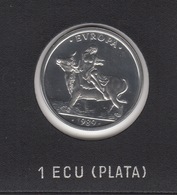 1989 1 ECU Plata Silver 6,72 Gr SC - Sets Sin Usar &  Sets De Prueba