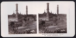 RARE ! OESTLICHER CENTRAL HIMALAYA - LUCKNOW - IMAMBARA MOSCHEE MOSQUE MOSQUEE - SIKHIM - Stereoscopic