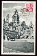 Allemagne - Carte Maximum 1948 - Mainz - N7 - Otros & Sin Clasificación