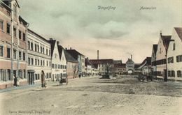DINGOLFING, Marienplatz (1910s) Xaver Haberzagl AK - Dingolfing