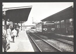 Manage Le 10 Juillet 1959 - Traction électrique Sur La Ligne Braine-le-Comte - Luttre - Train / Zug / Trein - Manage
