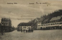 HOMBURG, Pfalz., Marktplatz (1919) AK - Saarpfalz-Kreis