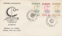 EU101  FDC EUROPA   Chypre    TTB - 1966