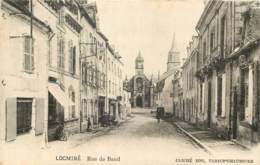 56 - LOCMINE - Rue De Baud En 1927 - Locmine