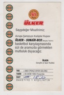 EUROPEAN CHAMPIONSHIP CUP ULKER -SUNAIR-BCO TICKET - Sonstige & Ohne Zuordnung