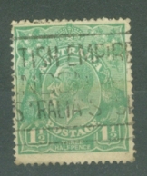 Australia: 1918/23   KGV    SG61   1½d   Green   Used - Used Stamps
