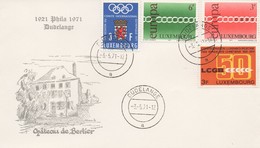 EU124    FDC 1971 EUROPA  Luxembourg   TTB - 1971