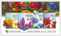 Israel - Postfris / MNH - Sheet Lentebloemen 2018 - Neufs (avec Tabs)