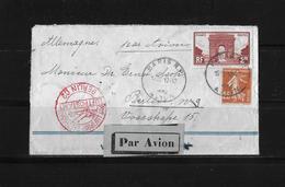 FRANKREICH → Luftpost Brief Paris Nach Berlin 1934 - 1927-1959 Cartas & Documentos