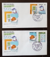 SENEGAL Philexfrance 89, Yvert N° 800/03 FDC, Enveloppes Premier Jour, 1 Er Jour. Tres Bon Etat - Briefmarkenausstellungen