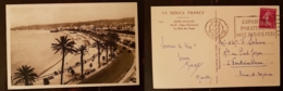 FRANCE Flamme Publicitaire ""Exposition Philatelique NICE Paques 1935" Sur CP" - Timbre 20 C - Briefmarkenausstellungen