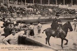 SAN SEBASTIAN  - Plaza De Toros - Despues Del Saludo - Corridas