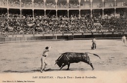 SAN SEBASTIAN  - Plaza De Toros - Suerte De Banderillas - Corridas