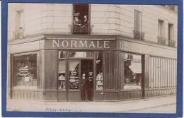 CPA Hauts De Seine 92 Asnières Carte Photo RPPC Commerce Shop Front Pharmacie Circulé - Asnieres Sur Seine