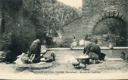 ROCHEFORT EN TERRE *** LAVANDIERES AU MOULIN DE GUEUZON *** - Rochefort En Terre