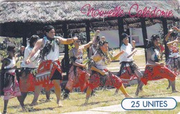 New Caledonia, NC-053, Groupe "FAIVA", Dancers, 2 Scans.   GEM1A (Symmetric Black) - Nouvelle-Calédonie
