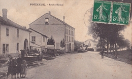 POUXEUX  Route D' EPINAL ( Plan Animé ) - Pouxeux Eloyes