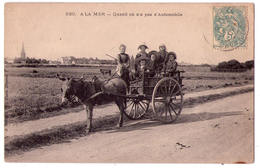 3082 - A La Mer ( 14 ) - Quand On N'a Pas D'Automobile . J.Brechet édit. à Caen - N°520 - - Varengeville Sur Mer