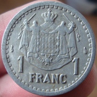 1 Franc Louis II 1943 - 1922-1949 Louis II