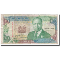 Billet, Kenya, 10 Shillings, 1991, KM:24c, B - Kenia