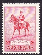 Australia ASC 164 1935 Silver Jubilee, 2d Red, Mint Hinged - Ongebruikt