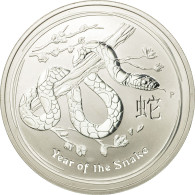 Monnaie, Australie, Elizabeth II, Dollar, 2013, Perth, Year Of The Snake, SPL - Silver Bullions