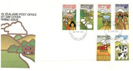 (444) New Zealand FDC Cover - 1978 - FDC