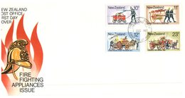 (444) New Zealand FDC Cover - 1977 (2 Covers) - FDC