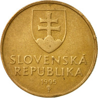 Monnaie, Slovaquie, Koruna, 1995, TTB, Bronze Plated Steel, KM:12 - Slovakia