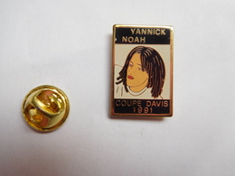 Beau Pin's , Tennis , Yannick Noah , Coupe Davis 1991 - Tennis