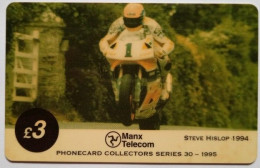 Isle Of Man £3  IOMEMB004 Steve Hislop - Man (Ile De)