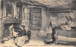 17-MESCHERS-LES-BAINS- LES GROTTES  HABITEE, - GROTTE DE MARIE GUICHARD - Meschers