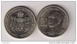 Serbia 20 Dinara 2009. UNC Commemorative Coin - Serbia