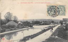 21- MONTBARD-  LE PORT DU CANAL DE BOURGOGNE - Montbard