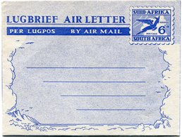 AFRIQUE DU SUD AEROGRAMME PAR AVION NEUF - Lettres & Documents