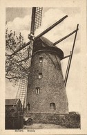 MOERS Am Rhein, Mühle (1920s) AK - Mörs