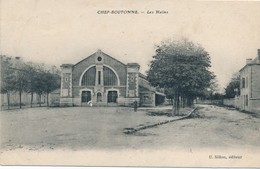 CPA - France - (79) Deux-Sèvres - Chef-Boutonne - Les Halles - Chef Boutonne