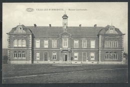 CPA Ville-lez-Pommeroeul   Maison Communale  Edit Préaux - Bernissart