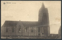 CPA Merckem De Kerk (pli) - Houthulst