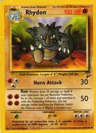 Carte Pokemon Anglaise 59/130 Rhydon 100hp 1995 Wizards - Wizards