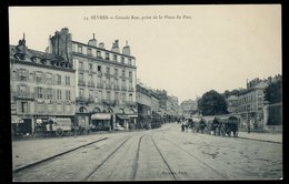 Delcampe - Sèvres - Grande Rue, Prise De La Place Du Parc - Sevres