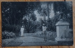Guinée Française - Conakry - Entrée Du Jardin Public - Animée - (n°13505) - French Guinea