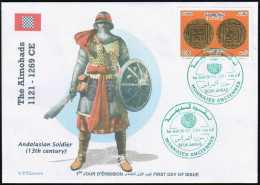 2014 - FDC - Almohad Dynasty  Elite Warrior - Dynastie Almohades Guerrier Islam - Monete