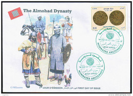 2014 - FDC - Almohad Dynasty  Cavalery - Dynastie Almohades Islam Guerrier Horse Cheval Pferd Caballo - Monete